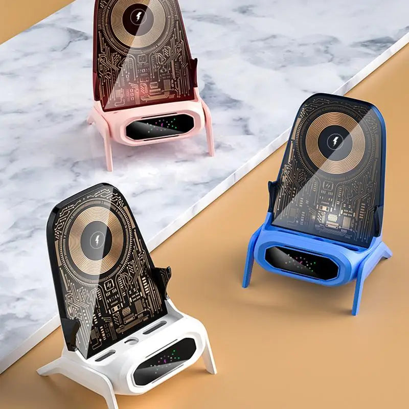 The Rhythm Stand: Multi-Functional Wireless Charger