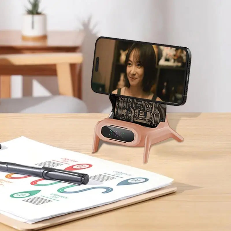 The Rhythm Stand: Multi-Functional Wireless Charger