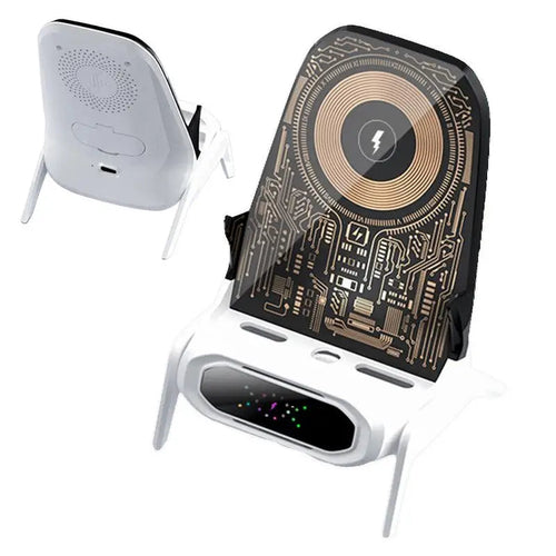 The Rhythm Stand: Multi-Functional Wireless Charger