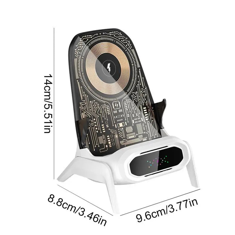 The Rhythm Stand: Multi-Functional Wireless Charger