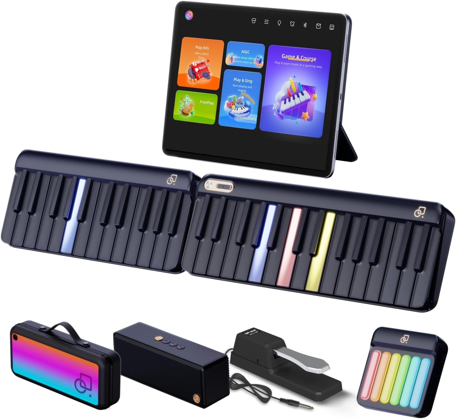 The Lumina Composer: Modular Smart Piano System