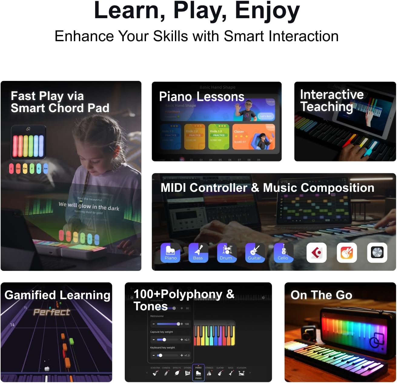 The Lumina Composer: Modular Smart Piano System